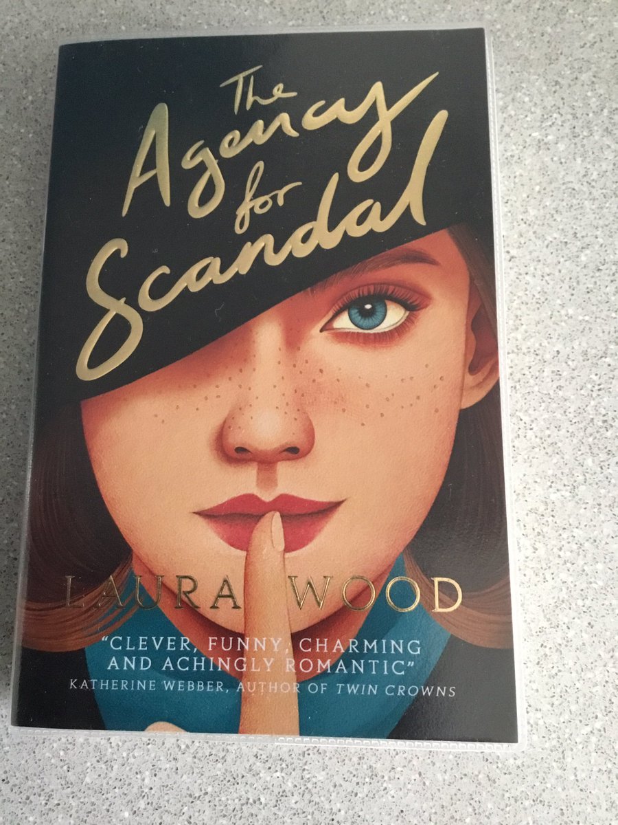 Emt2110's tweet photo. @bertsbooks The Agency for Scandal by @lauraclarewood Am a retired school librarian still reading YA books by my favourite authors https://t.co/YEaQZG882k