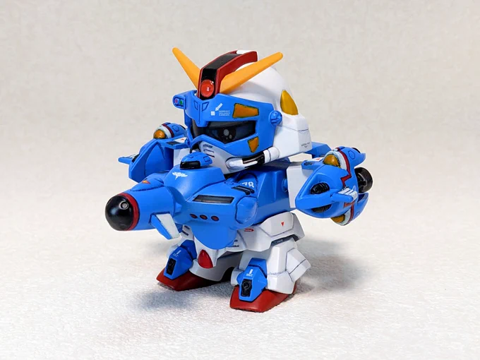 Gアームズ海戦部隊リーダー『スーパーガンダイバー』完成しました元祖SDのレストアになります 