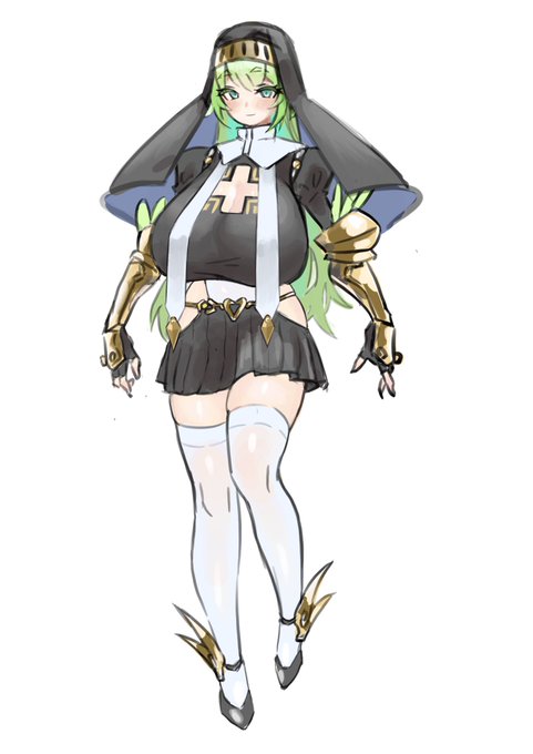 エッチなシスター描いたよ! 