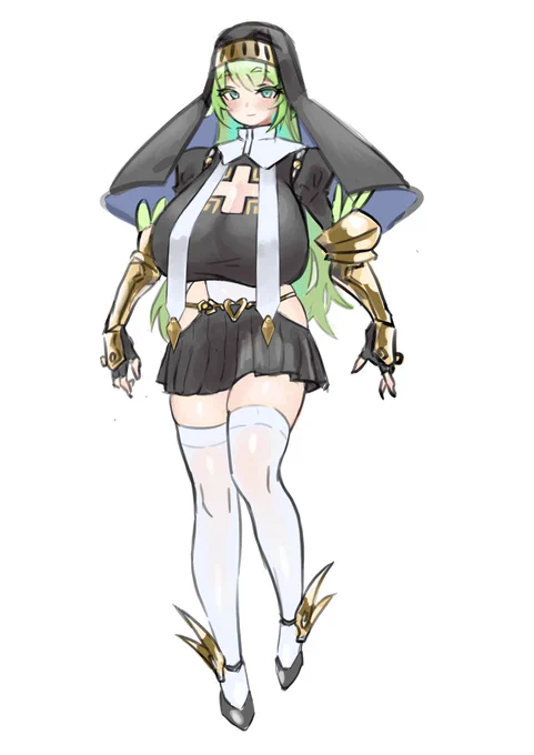 エッチなシスター描いたよ! 