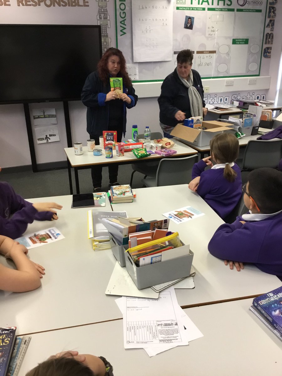 OPA_Darfield's tweet photo. Our Year 5 children had a fantastic end to the half term, with the volunteers from Stairfoot food bank coming into school to launch their ongoing Diploma work. Working on the 17 global goals, they decided to focus on No Hunger. #OPADiploma #TeamOPAD https://t.co/sK0eUtgRn6