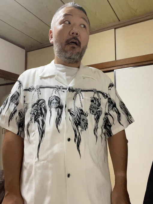 干し首シャツ 