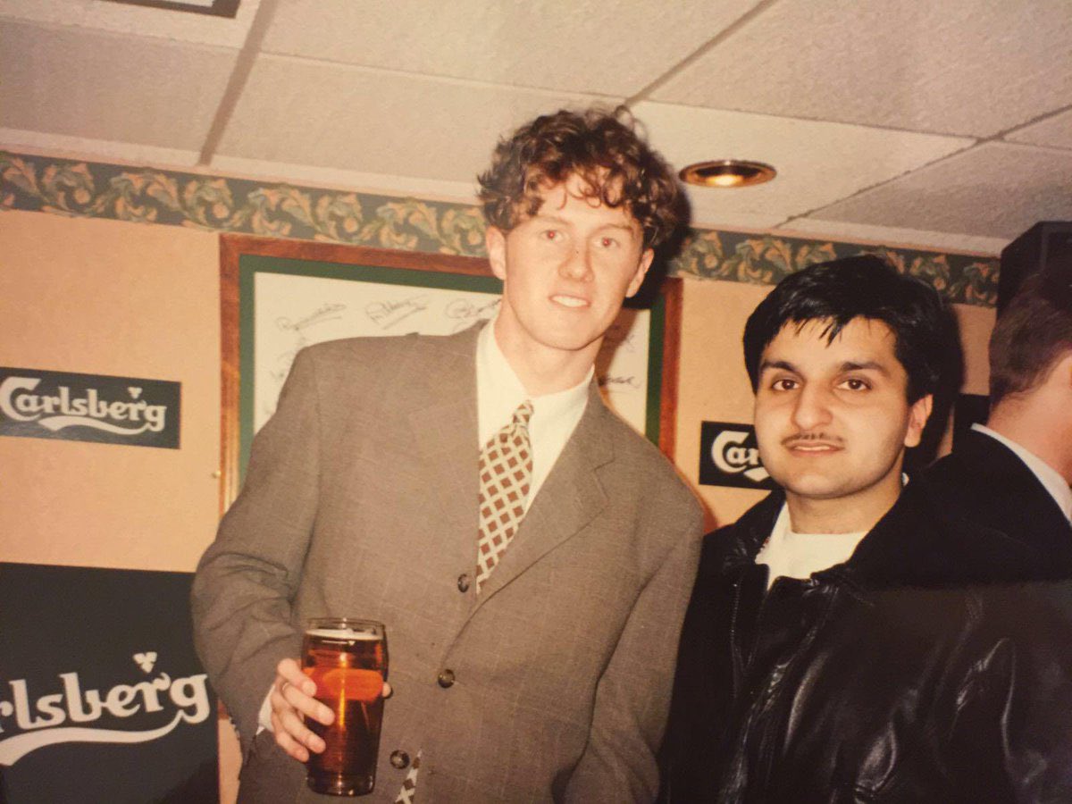 Wanted to wish former & player Steve Mcmanaman a very happy birthday today. 