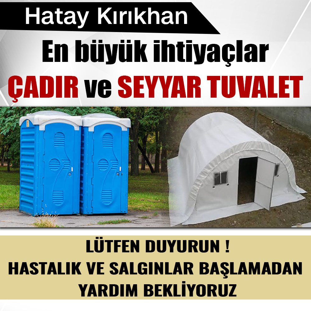 Bütün deprem illeri için
#depremadıyaman #depremdiyarbakır #depremgaziantep #depremkahramanmaras #depremantakya #depremhatay #deprem
#yenidenrefahpartisi #Türkiye #Yardım