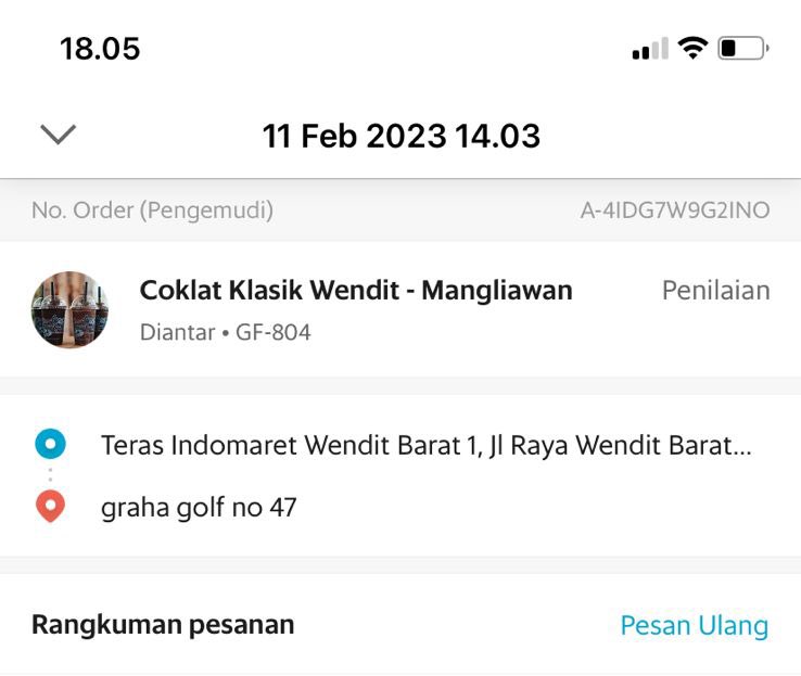 rubah_rad's tweet photo. @GrabID iki yopo yoo, ndk tekku nomer 47, ndk driver nomer 45, dan hasilnya ilang wes duwekku soale salah kirim 😅 wes wes https://t.co/gZZQNr8ddu