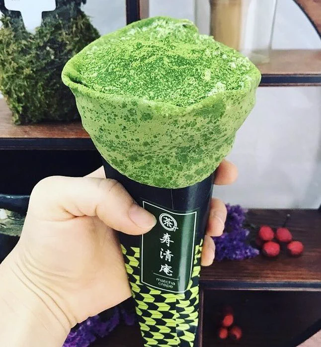 抹茶好きは絶対に行くべき！浅草駅近くの抹茶クレープ専門店！
