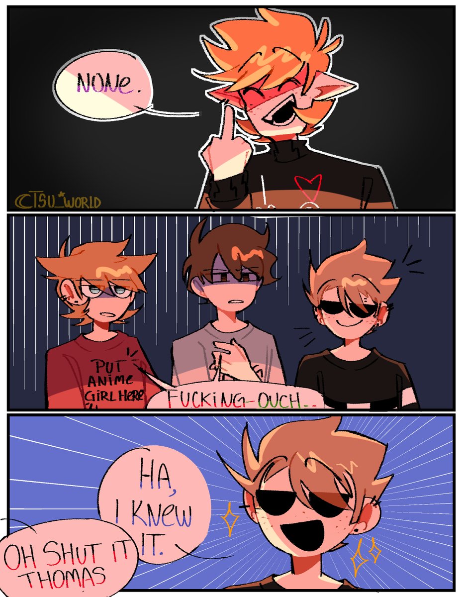 Tsu_worlds's tweet photo. I love you Guys!

#Eddsworld #EddsworldFanArt #Matt #Tom #Edd #Tord https://t.co/gpQGBtniaR
