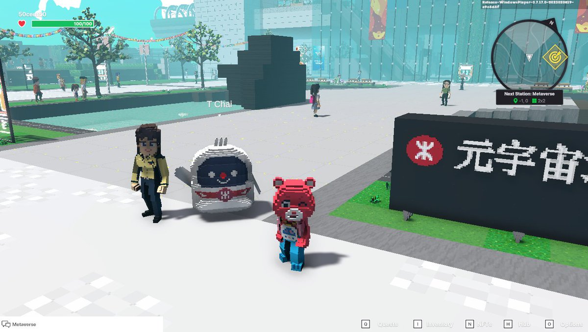 RAPFARS666's tweet photo. @TheSandboxGame I found the Delivery Robot in Next Station: Metaverse! 🚉 #LunarNewYearTSB https://t.co/iKyuYIt1sW
