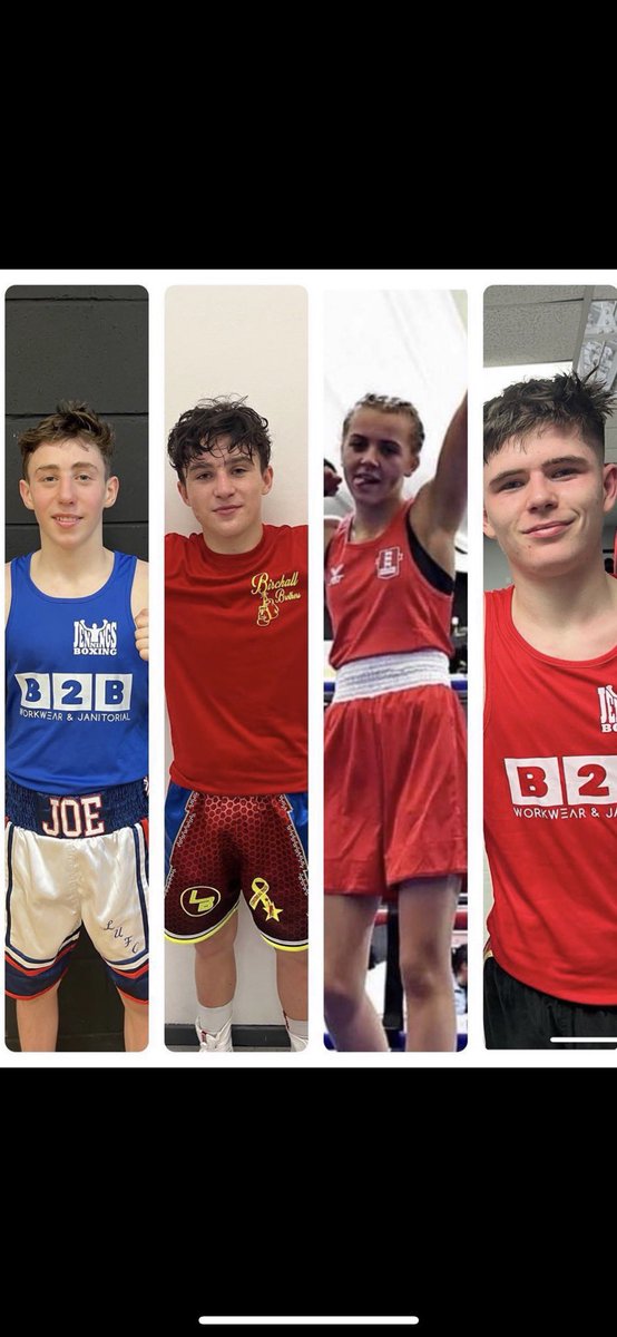 4 through to The National Semi Finals today. Good luck all 4 #boxing #englandboxing