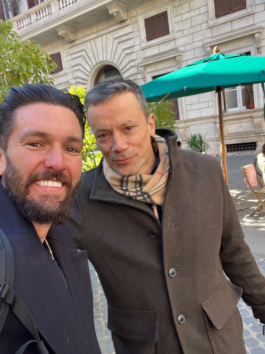 Catch-up with Prof Randall Hansen from  <a href="/UofT/">University of Toronto</a> <a href="/munkschool/">Munk School</a> in Rome; here examining the work #refugee nexus in Europe for his upcoming book, Dreaming of Europe: Refugees and the Old Continent #universityoftoronto #munkschoolofglobalaffairs #publicpolicy #RandallHansen