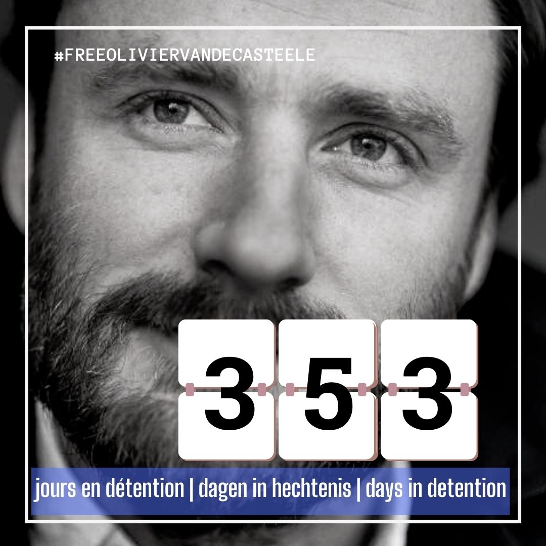 FreeOlivierVDC's tweet photo. 😢 Every day is a day too much you are missed 💔 #353days of wrongful detention for Olivier 😢 Support #freeoliviervandecasteele #BELGIUM4OLIVIER 👇 Sign &amp; share the petition for his immediate release https://t.co/veFMCy0Sj5 ✍️ #Thankyou #notatarget #oliviervandecasteele #40years https://t.co/cKz58V4p3L