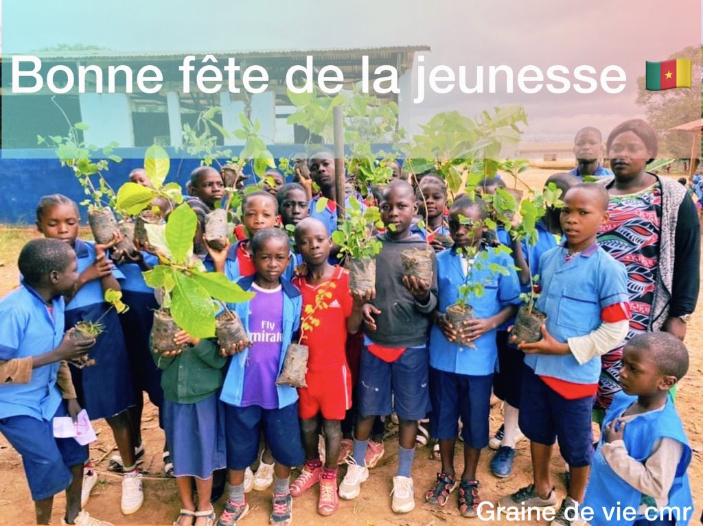 Bonne fête à toute la jeunesse camerounaise 🇨🇲🇨🇲