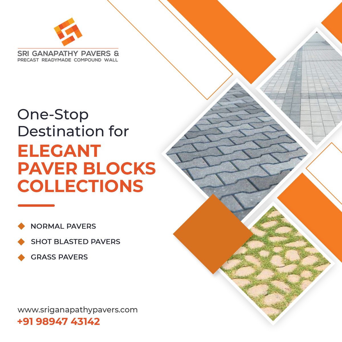 ganapathypavers's tweet photo. #SriGanapathyPavers is renowned for its wide and contemporary collection of #PaverBlocks. Fulfil your requirements from us!
To know more information - https://t.co/GGQfm0zIse
#paverblock #Pavers #paverblocksflooring #interlockingpaverblock #NormalPavers #ShotBlastedPavers https://t.co/PCQlEzqUJT