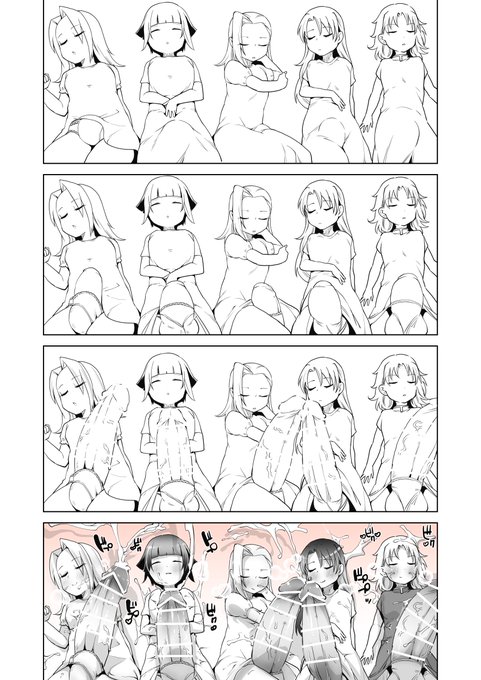 最後のみ仕上げなのは意図的なものです。ありがとうございました!左からサクラ、ヒナタ、イノ、テンテン、テマリですが髪の毛解いてるので最後の見ないとわかりにくくなっちゃいました。 