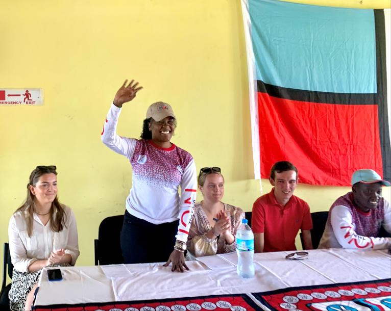 M/kit wa Vijana mkoa wa Dodoma Chadema,Aisha Madoga, Kikao cha kazi.