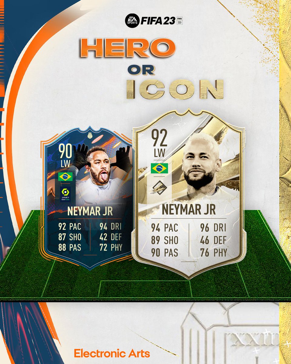 Zlatani97's tweet photo. Future Hero or ICON ❔
PSG Edition���️
92 #Ibrahimovic 🇸🇪
92 #NeymaJr 🇧🇷
Schreibt mir eure Meinung gerne in die Kommentare👇
#FUT23 I #FIFA23 https://t.co/5t6zgWyIyt