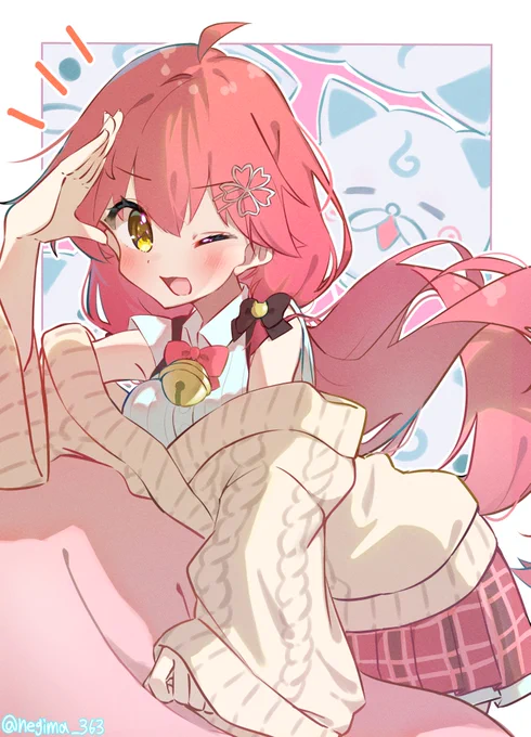 にぇ! #miko_Art 