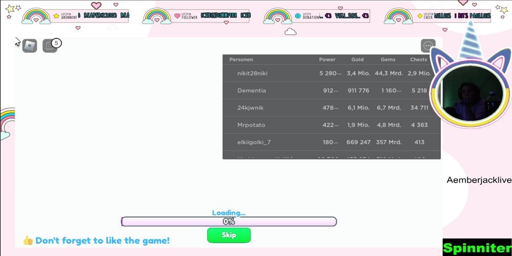 ich bin Live gegangen 
Schaut doch gerne mal vorbei!
#Twitchde #Einhorn #Follow #Twitch
#gaming #twichstreamer 
Raft ift.tt/ywOh5TG