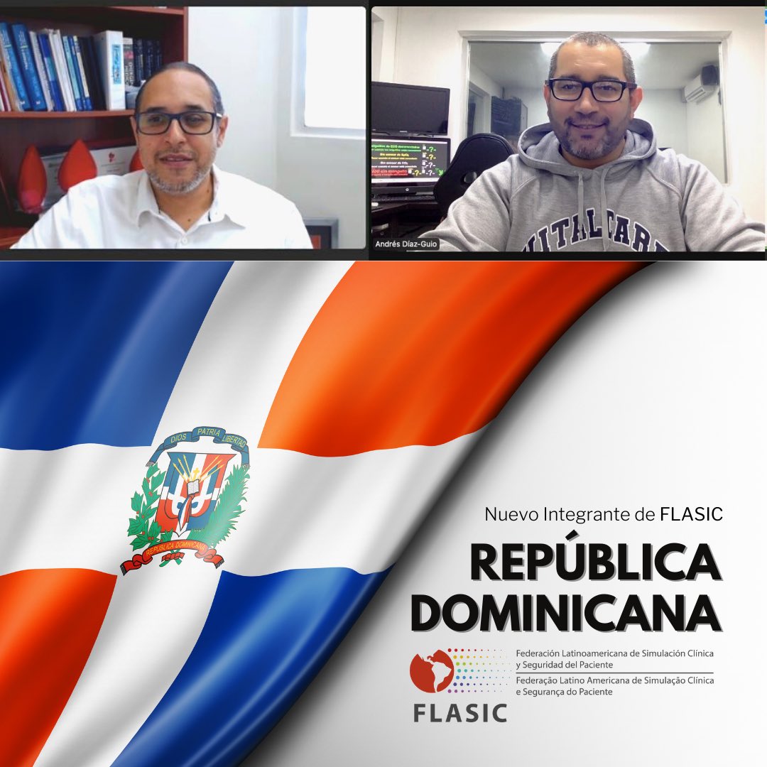 Bienvenida a SODOSICLI. Su presidente Pablo Smester López y Andrés Díaz Guío, presidente de FLASIC, han firmado este convenio para trabajar en conjunto por la educación basada en simulación clínica en Latinoamérica.

𝙎𝙞 𝙩𝙪́ 𝙣𝙤 𝙚𝙨𝙩𝙖́𝙨, 𝙣𝙤 𝙚𝙨𝙩𝙖𝙢𝙤𝙨 𝙩𝙤𝙙𝙤𝙨❤️