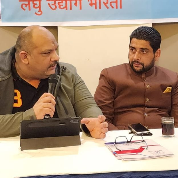 LubSports's tweet photo. Industry Interaction with MLA Jalandhar West of various industry's problems and seeking support to meet CM with a Sports &amp; Leather Industry delegation.
@lubindia @LubPunjab 
#sports #leather #industry #industry4 #rejuvination #msme #laghu #udyog https://t.co/stjO7VuZo6
