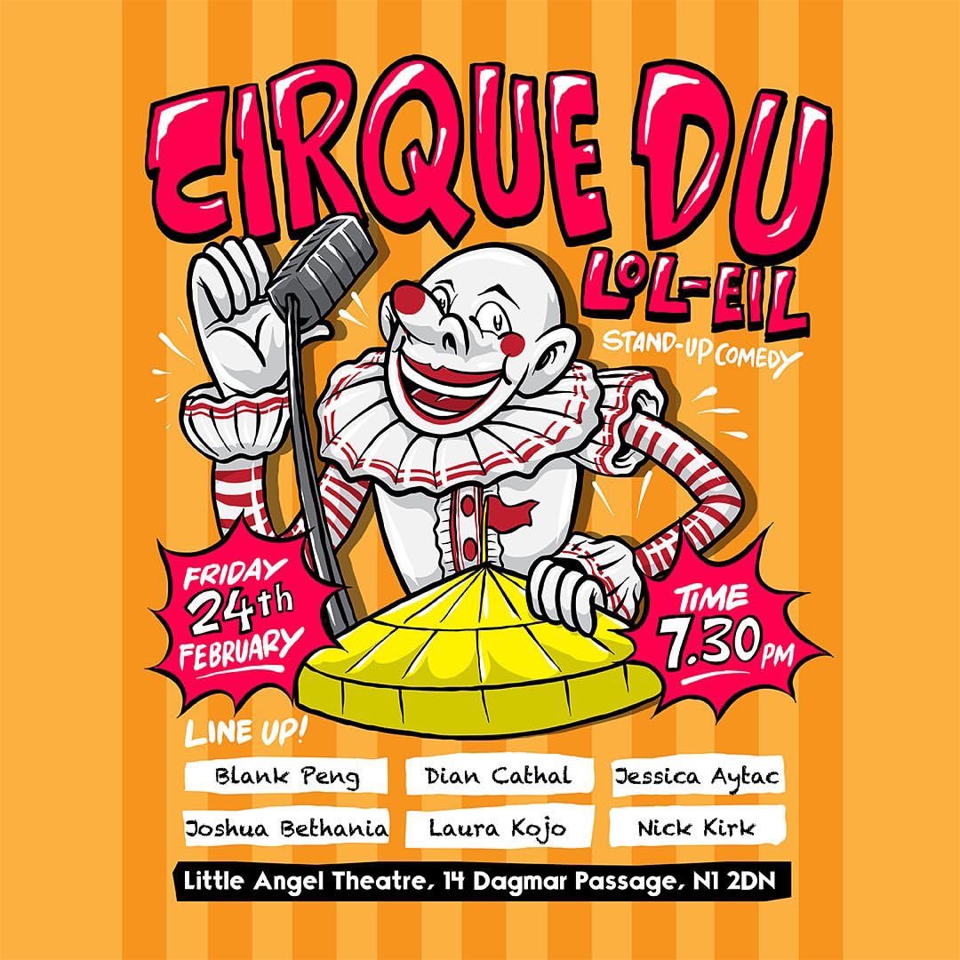 ItsLarkerBout's tweet photo. Accessibility info and tickets for Cirque du LOL-eil can be found on our listing here: https://t.co/IlIL5ihUFN

Now with added @DianCathal! https://t.co/eG81OTEfv4