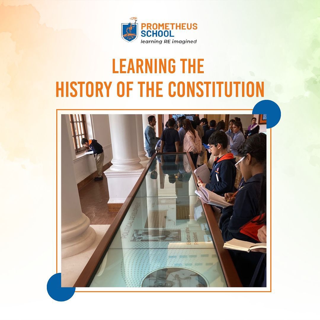 Prometheus_Edu's tweet photo. Form 5 students enjoyed a bite of history on their visit to the Pradhanmantri Sanghralaya to enhance their learning about Indian democracy.
#constitution #PradhanmantriSanghralaya #Indianconstitution #governance #studentexplorers #prometheusschool #learningreimagined https://t.co/58w3wXDyEV