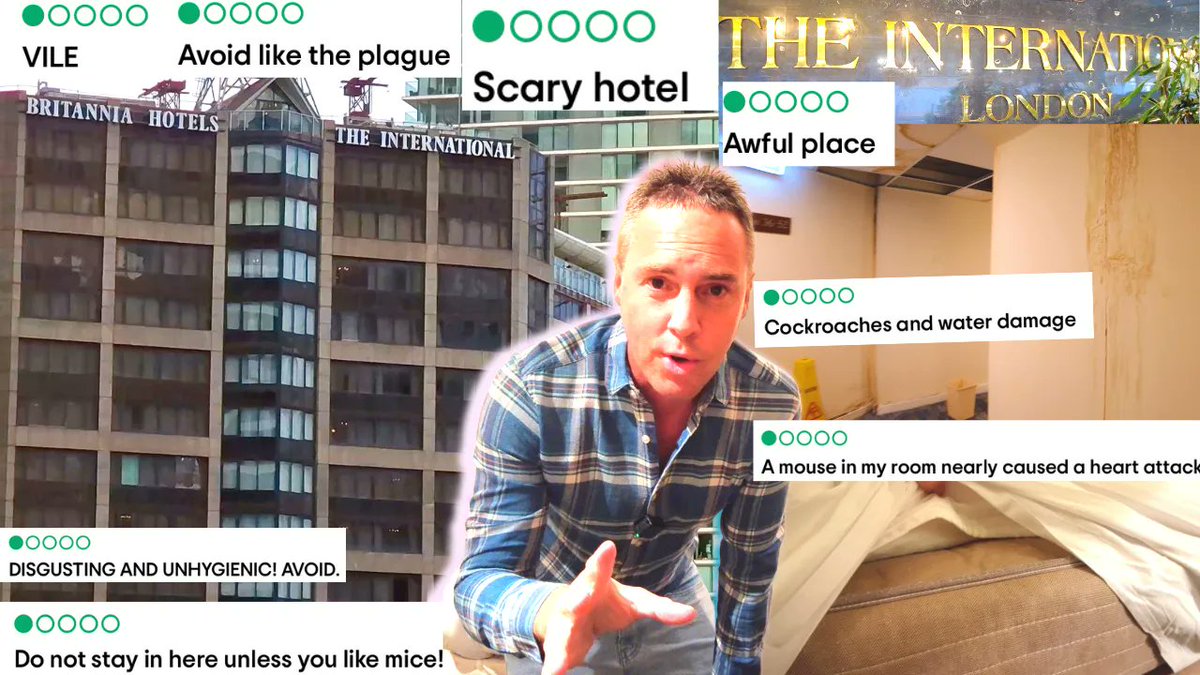TimWalkwithme's tweet photo. Is it that bad? WATCH HERE 👉 https://t.co/M7kDDEmKJN #London #Worstrated #hotel #hotelreview #youtube @youtube #city #SaturdayMorning #SaturdayVibes https://t.co/ZC3agkffNX