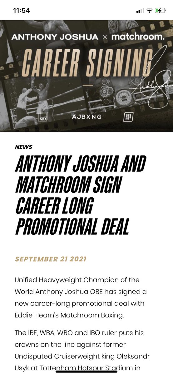 Turner_d91's tweet photo. @OharePeter @JustB00ker @ESPNRingside @anthonyjoshua @MatchroomBoxing @DAZNBoxing That was only in 2021 https://t.co/reiFSp6qbQ