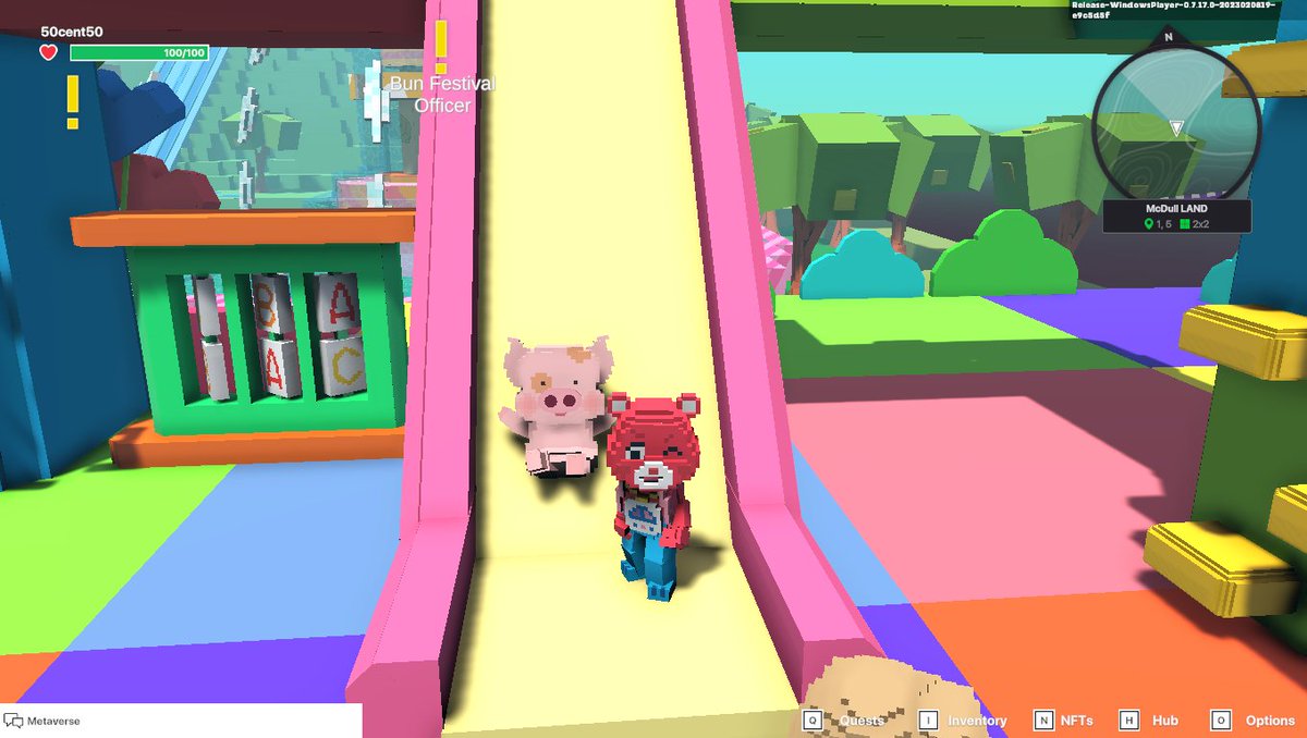 RAPFARS666's tweet photo. @TheSandboxGame I found McDull in McDull LAND! 🐷 #LunarNewYearTSB https://t.co/BJWPbjd90I
