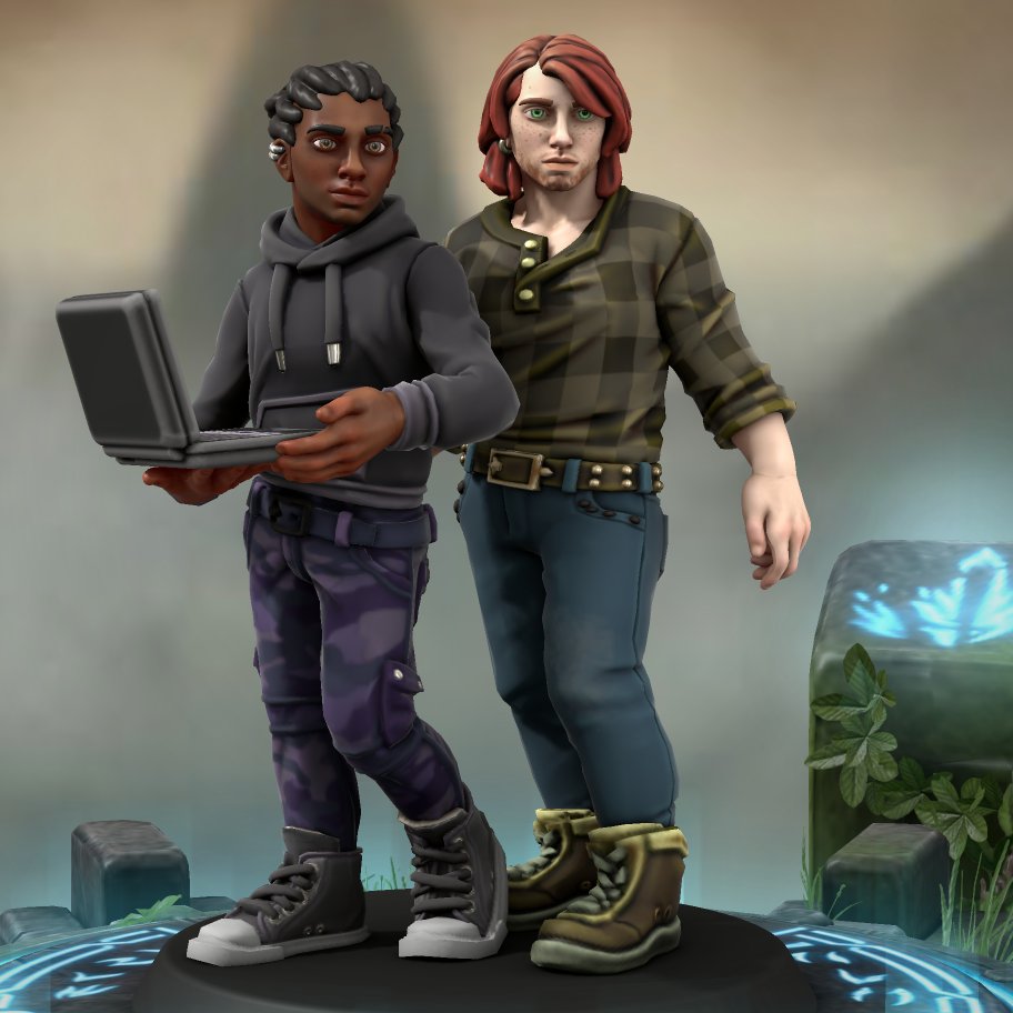 jadeoxfordrose's tweet image. Presenting the cast of Dumb Kids Playing Hero @dkphpod - L to R: Dante, Benny, Kel and Adrian
If you're curious about what Animorphs might be like if it was set in Boston in the early 2000s with a crew of college students, you should check out our podcast xD