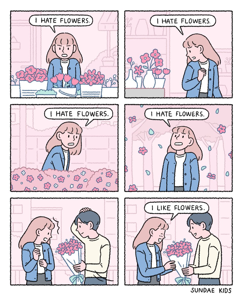 sundaekids_'s tweet photo. I hate flowers, I like… https://t.co/rcswAcK31J