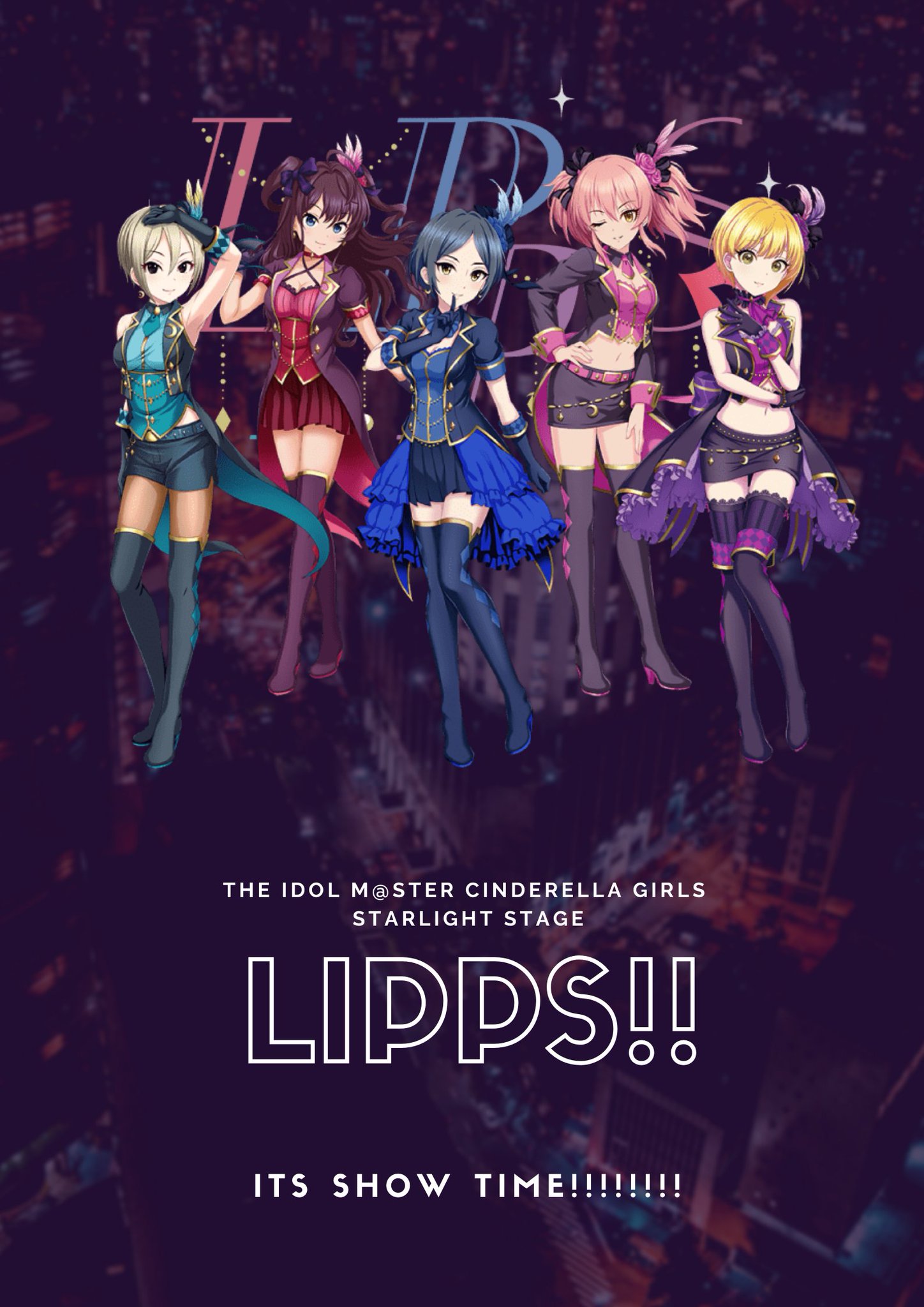 アイドルマスター　シンデレラガールズ　tulip LIPPS ポスター Fory_dQaMAE8g9J.jpg:large
