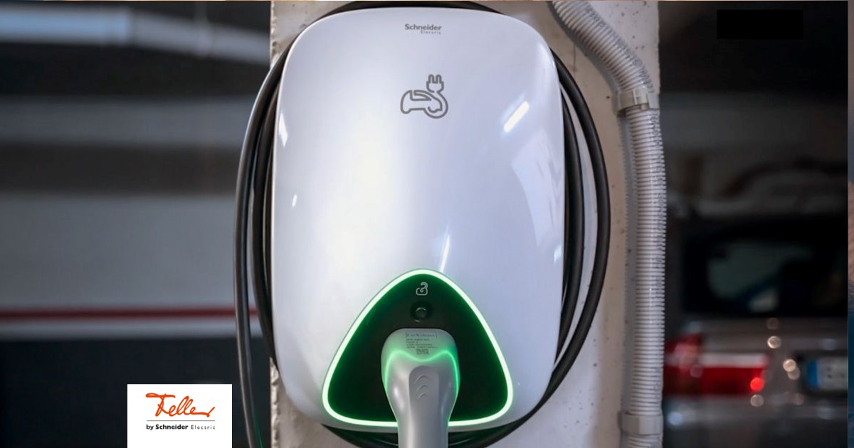 FellerAg's tweet photo. Ihre Kundschaft will sich ein #Elektroauto kaufen? Unsere #Wallbox ist die optimale Lösung für Zuhause.
#EVlink Home bietet:
- Typ2 Stecker
- bis 11kW (AC)
- mit Green Premium Label für mehr #Nachhaltigkeit
Fakten: https://t.co/lK1W6dCw96
Elektriker Feller by Schneider Electric https://t.co/AD6fwRE0wb