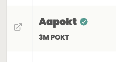 Big time shout-out to Crabman for hitting 3m $Pokt staked. Consistently in the top Net Rewards providers. 

Checkem out for overall great service: Aapokt.com