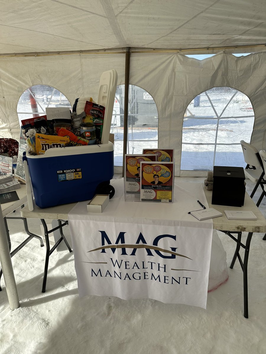HaydenW1llner's tweet photo. Come check out the @mag_wealth table at I.C.E. Fest and sign up to win the cooler full of goodies! https://t.co/Ttv860MPaz