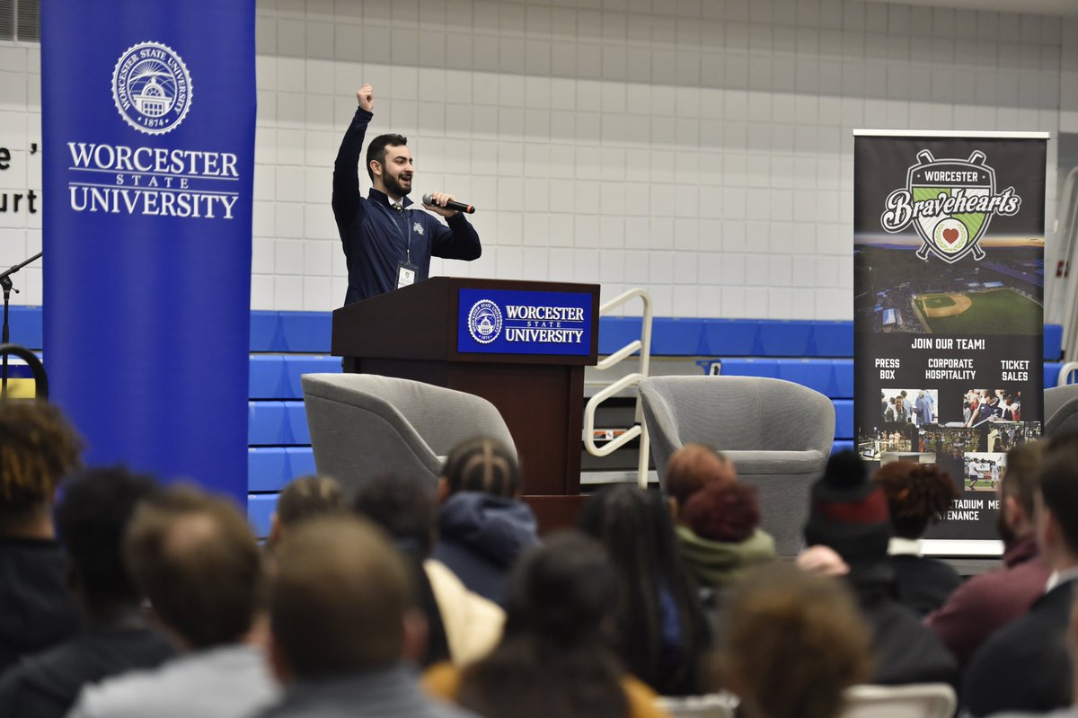 THEDonPorcaro's tweet photo. 35+ Colleges, 20+ High Schools, 30+ organizations, 700+ attendees

The 2023 Worcester Sports Management Summit will go down as one of my favorite events I have ever hosted. 

Working in sports is truly the best, and I hope all 700+ students left with some incredible connections. https://t.co/6TPrPHqIfZ