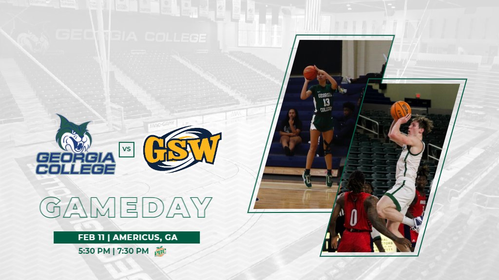 Bobcat Basketball in action at 5:30 PM in double header fashion at Georgia Southwestern. 

#bringthethunder #GCSUBasketball @GCBobcatsWBB
Follow live at GCBobcats.com

<a href="/_brendanrgsbee_/">brendan rigsbee</a>