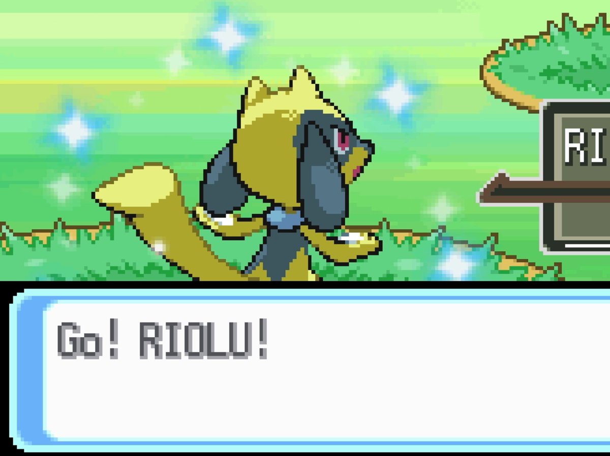 S133PR's tweet image. LIVE! Shiny Riley's Gift Egg Riolu in Pokémon Platinum after 1,160 SRs!!
Youtube Link - youtu.be/gEn-MXe3iVc