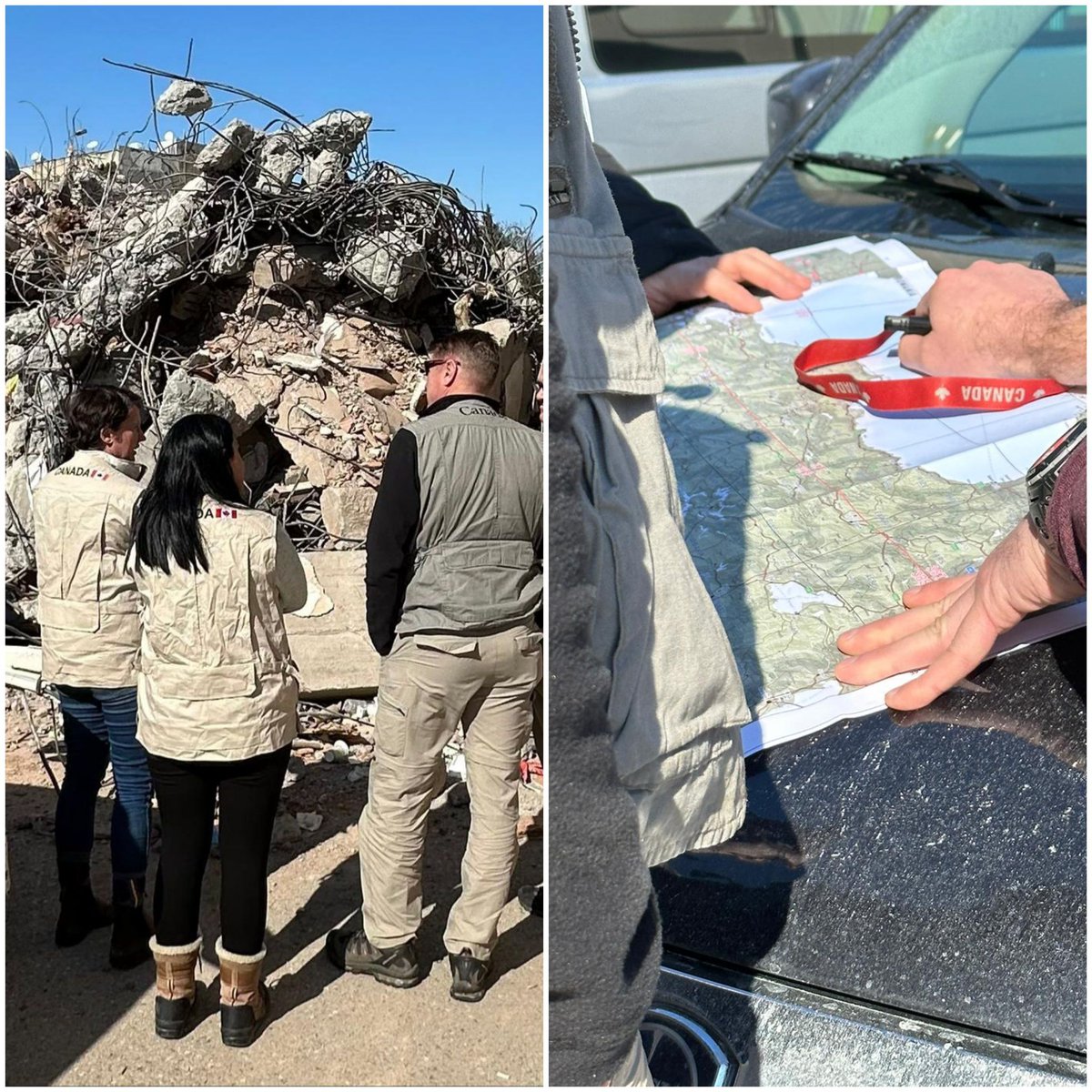 KhokharJA's tweet image. Cda's Disaster Assessment Team is on the ground mtg local disaster &amp;amp; humanitarian response officials, municipalities, NGOs, UN, Red Crescent, as well as emergency teams fm other countries. Its hands-on assessment is key to informing possible next steps in Canada response. 🇨🇦🇹🇷