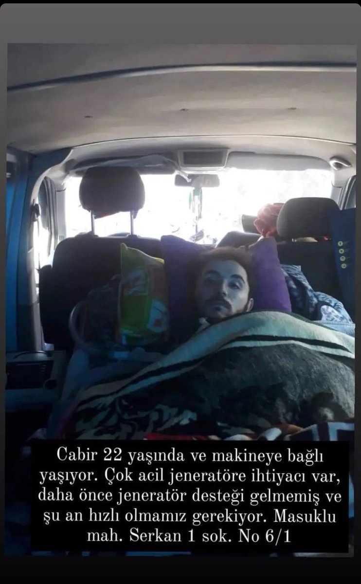Çok acil jeneratöre ihtiyacı var.

İletişim: 0534 200 61 04