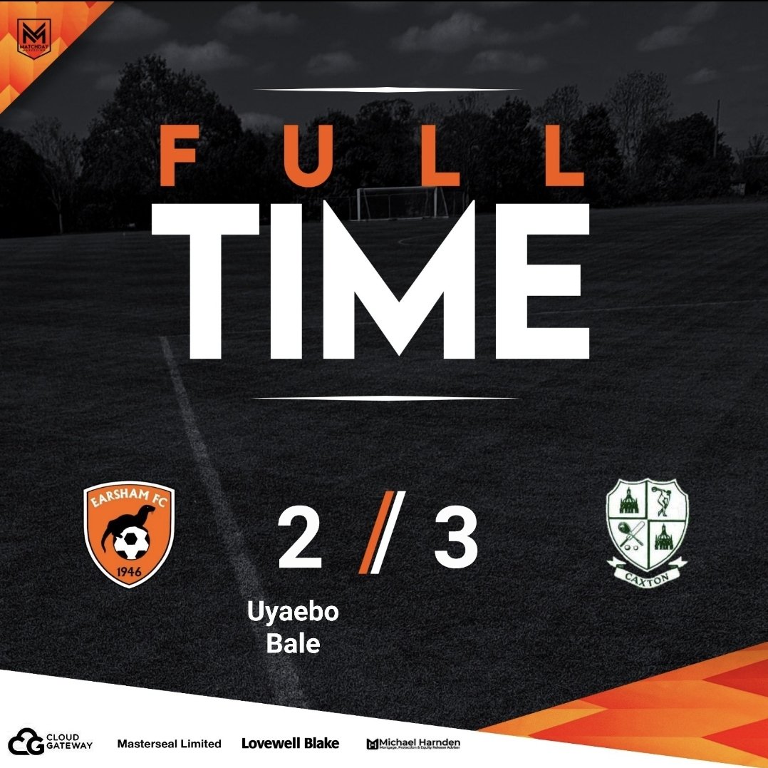 TheEarsham's tweet photo. Smith and Mullett score 2 late goals to win the game for Caxton. 2nd season in a row the Firsts have thrown away a 2-0 lead v Caxton. Unbelievable https://t.co/REYaMBJnAG