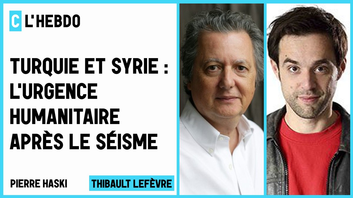 🔴 Situation humanitaire terrifiante après le tremblement de terre en Turquie et en Syrie.

👉 Explications avec <a href="/pierrehaski/">pierre haski</a>, éditorialiste géopolitique à <a href="/franceinter/">France Inter</a>, et duplex avec <a href="/thibaultlefevre/">Thibault Lefèvre</a>, envoyé spécial de <a href="/franceinter/">France Inter</a> en Turquie. #Clhebdo