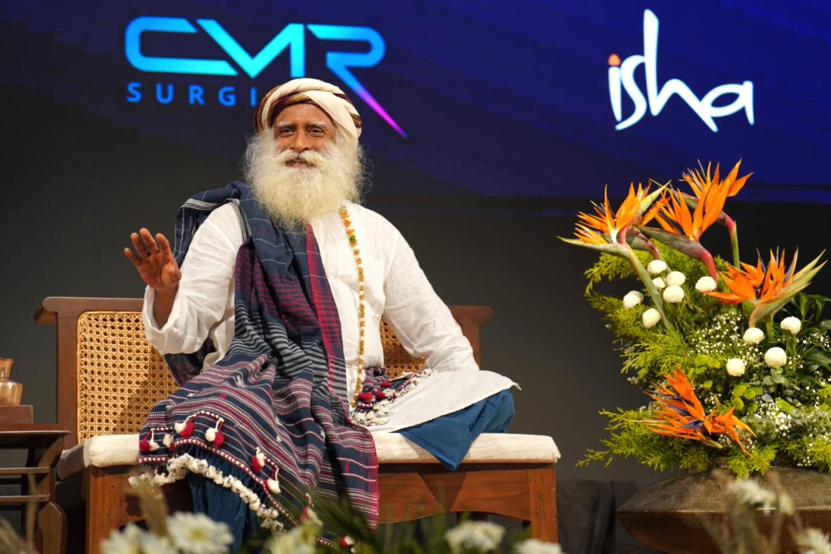 SadhguruJV's tweet photo. It is most important to create a culture of health. This is a culture that has paid profound attention to the human mechanism &amp; how to keep it well- what to eat, how to eat, how to breathe, what to do &amp; what not to do. We must revive this Science &amp; take it to the world.-Sg #IAGES https://t.co/pqP1djVGYU