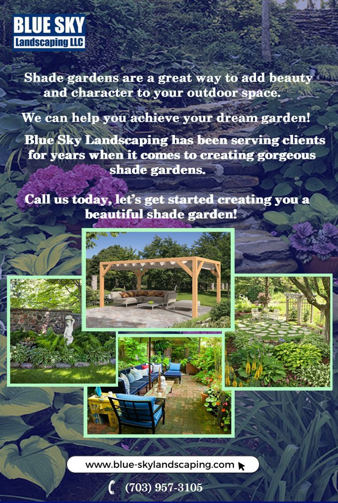 Blue Sky Landscaping on Twitter "Let's turn your shadefilled yard