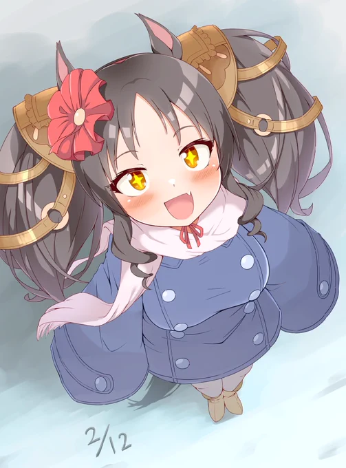 #30日マーベラスチャレンジ#マーベラスサンデー#ウマ娘 17日目 雪結構降ったねマベちんほんとすまん 