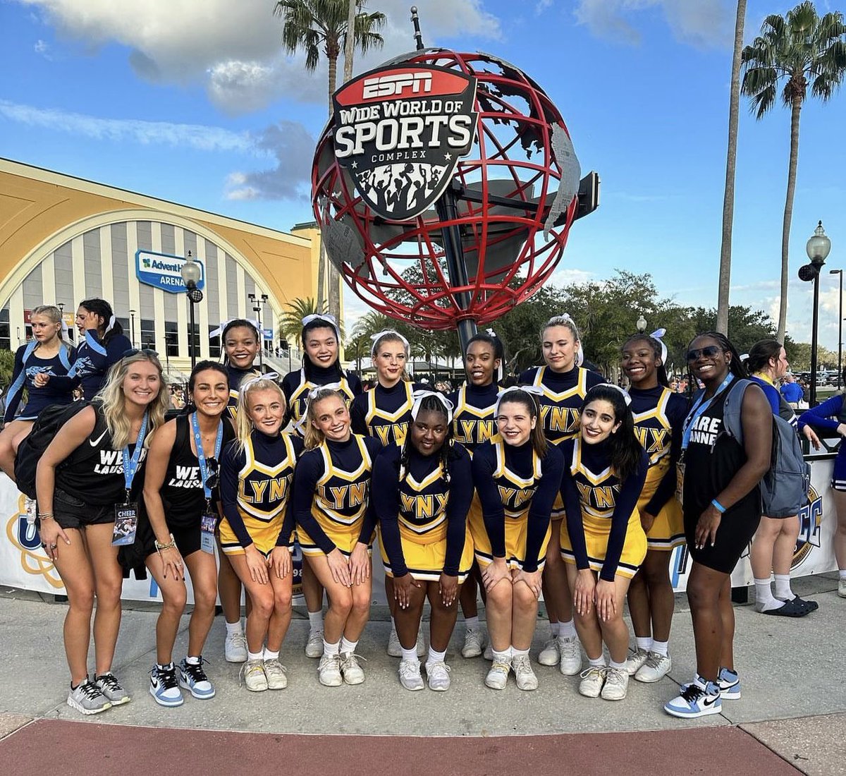 LausanneLynx's tweet photo. THEY’RE HEADED TO THE FINALS!!!!
Way to go Lausanne Cheer! 
#LetsGoLynx #BeGreat https://t.co/6XqY9DI4GZ