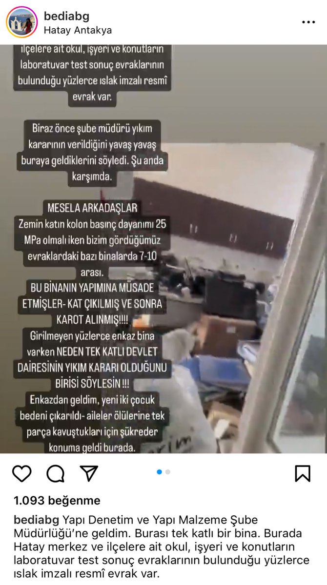 hasansvri's tweet photo. Konut işyeri vs. test sonuç evraklarının içinde olduğu tek katlı Yapı Denetim şube müdürlüğü binasının, apar topar yıkıldığına dair çok ciddi bir iddia var, neyin acelesi bu? İddia doğruysa neler yok edildi? https://t.co/glWFUkIQCN