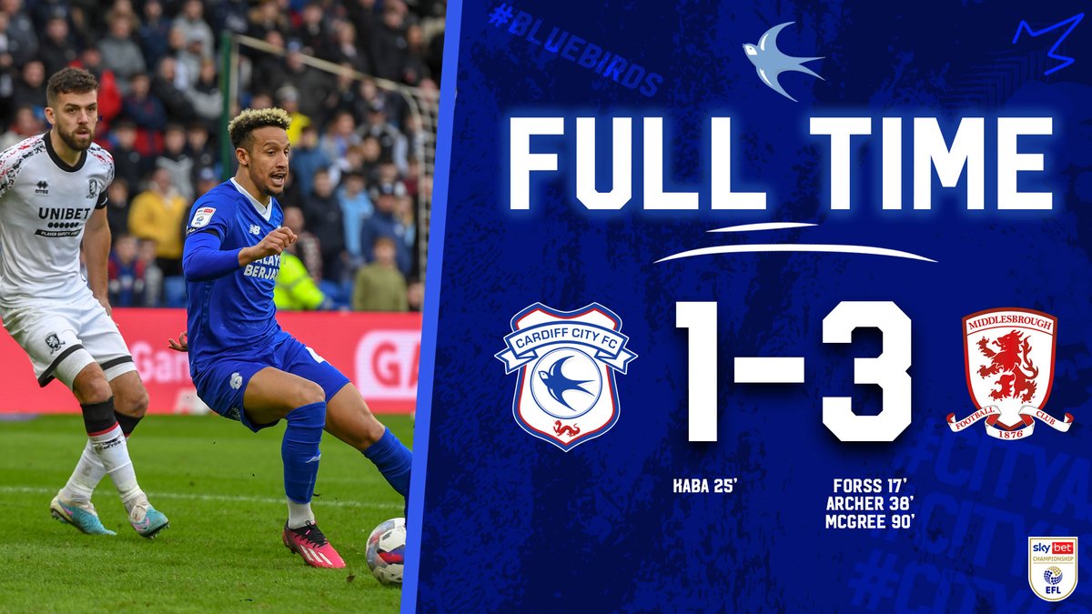 Cardiff City Football Club - FULL TIME: Cardiff City Football Club