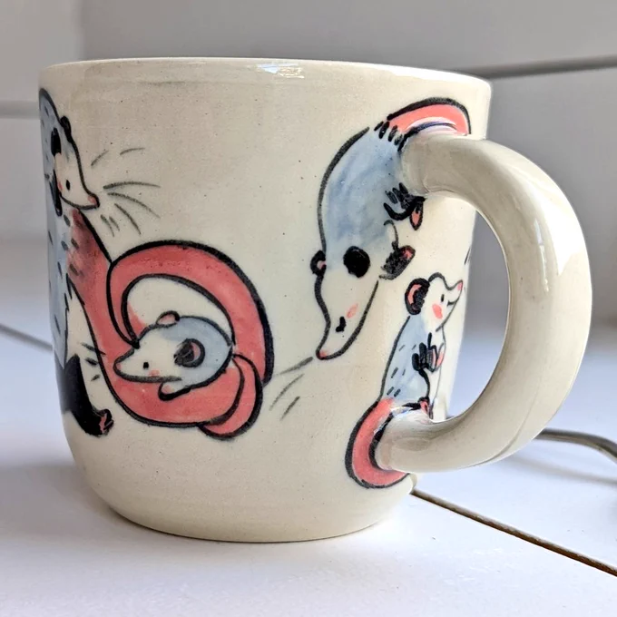 Some potters will smash such pieces, but I don't get it. I don't like to smash stuff or break things. Plus it's perfectly usable so, it's more an issue of branding and whether I want imperfect pieces from me out there. 