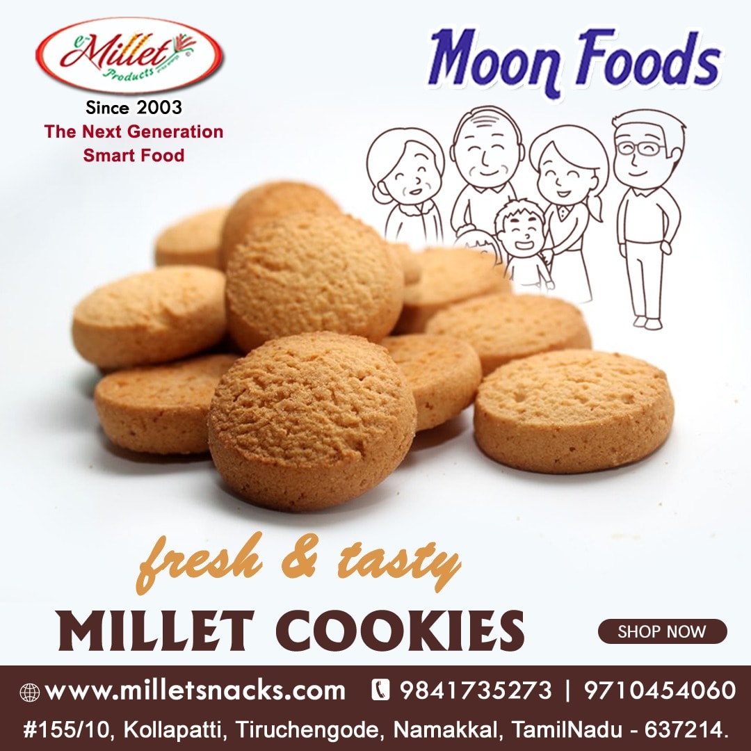 Milletsnacks's tweet photo. 🍪Millet Cookies 

🌐 Order Now @ https://t.co/pIvCKc4wUr

#milletcookies #milletsnacks #snackscombo #healthysnacks #monthlysnacks #milletsnacks #nextgenerationsmartfood #healthtsnacksforwealthylife #emillet #moonfoods #milletmanufacturer #milletsnacksmanufacturer https://t.co/aYeEJpGg4d